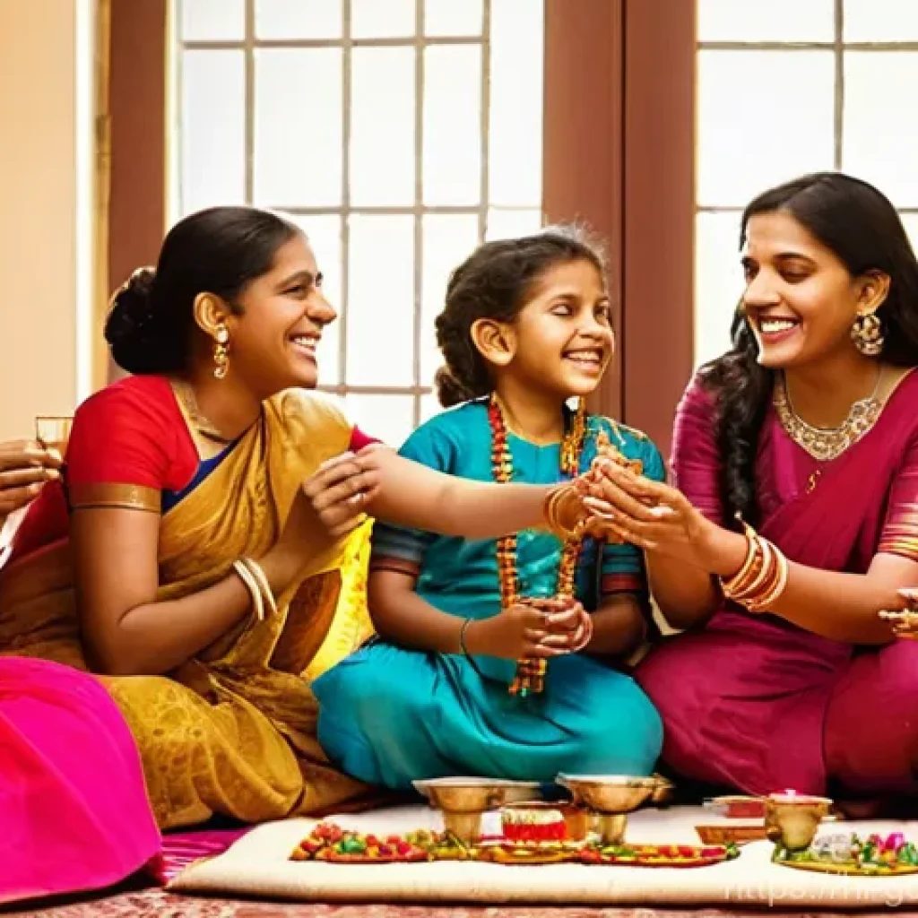 다국적 기업의 광고 전략 - **Prompt: Festive Family Celebration with Emotional Appeal**
    "A heartwarming, multi-generational...