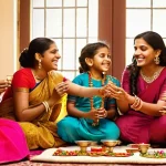 다국적 기업의 광고 전략 - **Prompt: Festive Family Celebration with Emotional Appeal**
    "A heartwarming, multi-generational...